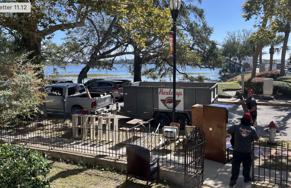 The Redcap crew moving a client's items